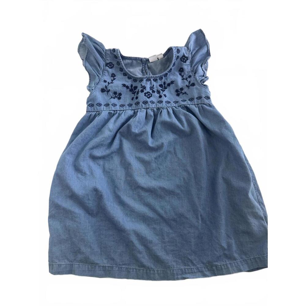 Gap Kids Flutter Sleeve Dress Size Medium